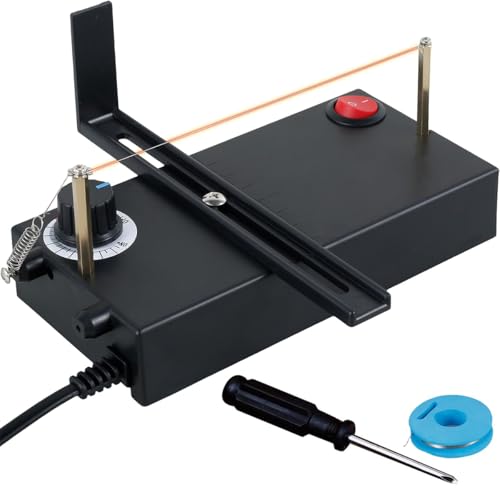 Serplex® Electric Fabric Cutter Nickel Wire Heating Fabric Cutter Hot Wire Cutter for Fabric, Lace, Rope, Silk, Nylon, Cotton Fabric, Plug and Go, Quick Heat Up Serplex® Electric Fabric Cutter Nickel Wire Heating Fabric Cutter Hot Wire Cutter for Fabric, Lace, Rope, Silk, Nylon, Cotton Fabric, Plug and Go, Quick Heat Up